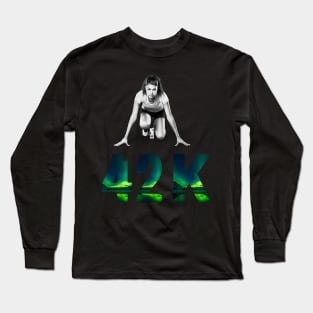 find yourself in a 42K Long Sleeve T-Shirt